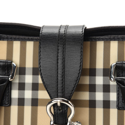 Burberry House Check Buckle Tote Black 10 of 10