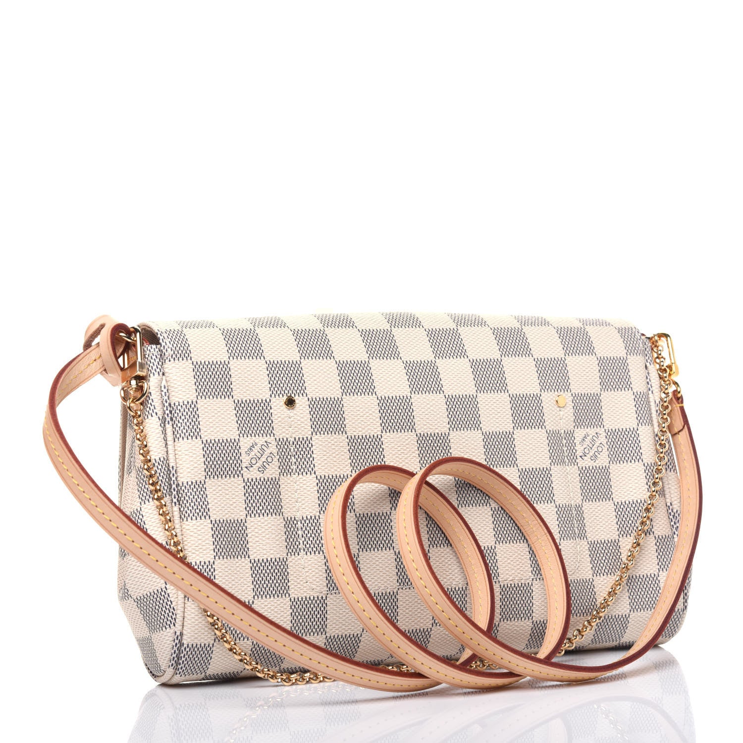 Louis Vuitton Damier Azur Favorite MM 4 of 13
