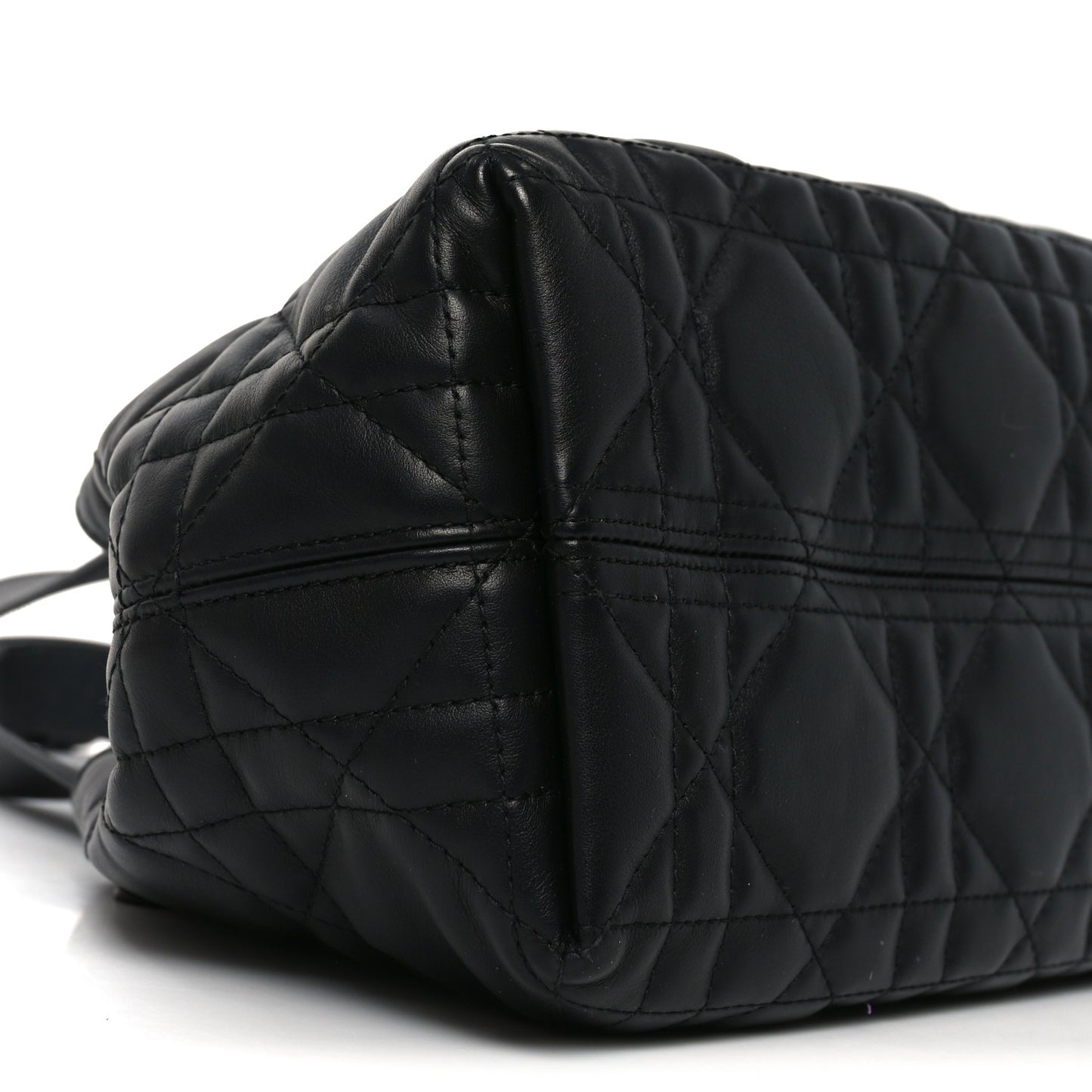 Calfskin Macrocannage Small Toujours Black