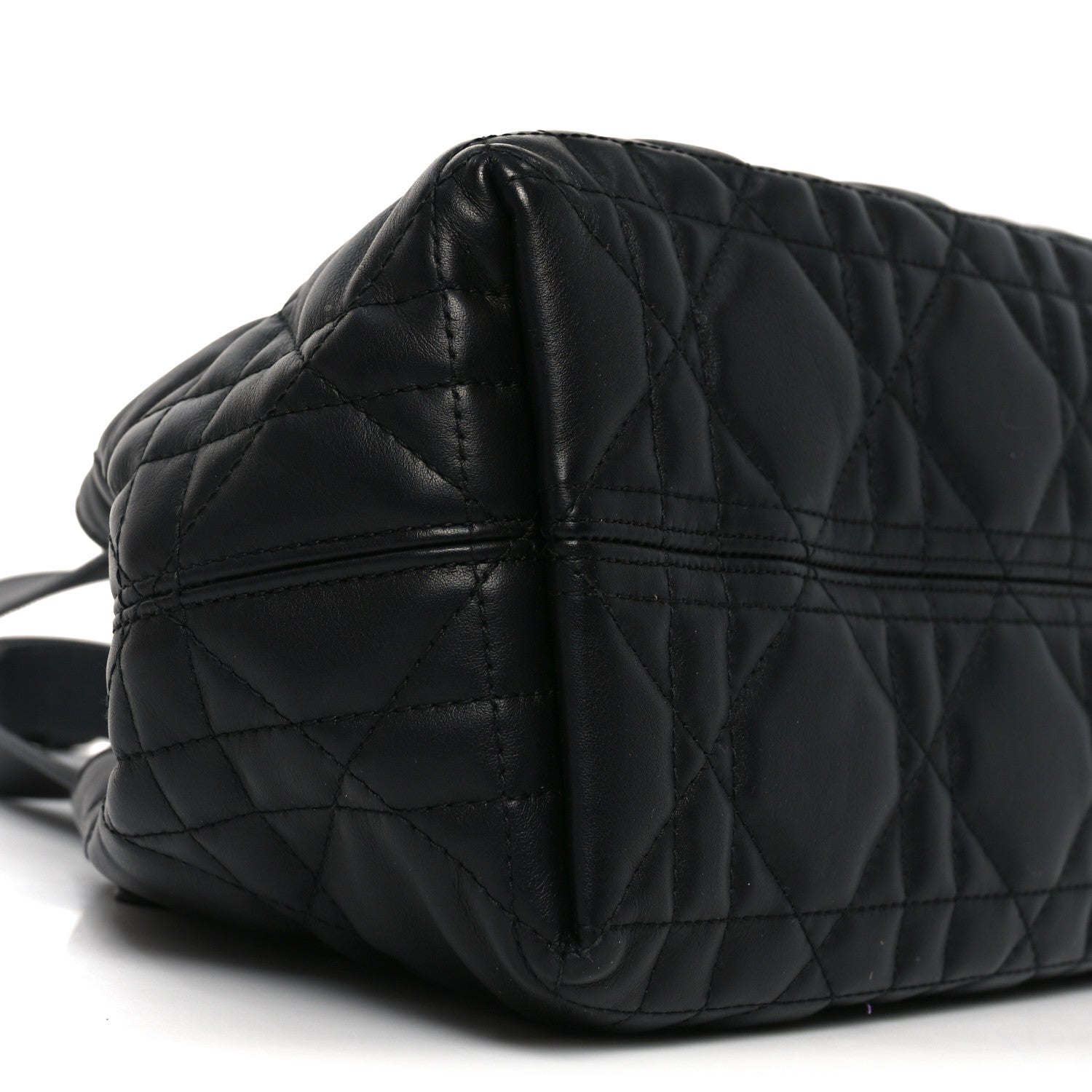 Christian Dior Calfskin Macrocannage Small Toujours Black 10 of 11
