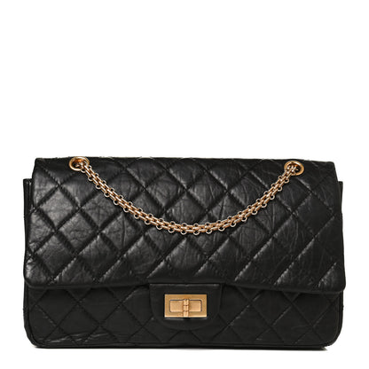 Chanel Aged Calfskin Quilted 2.55 Reissue 227 Flap Black 1 of 12