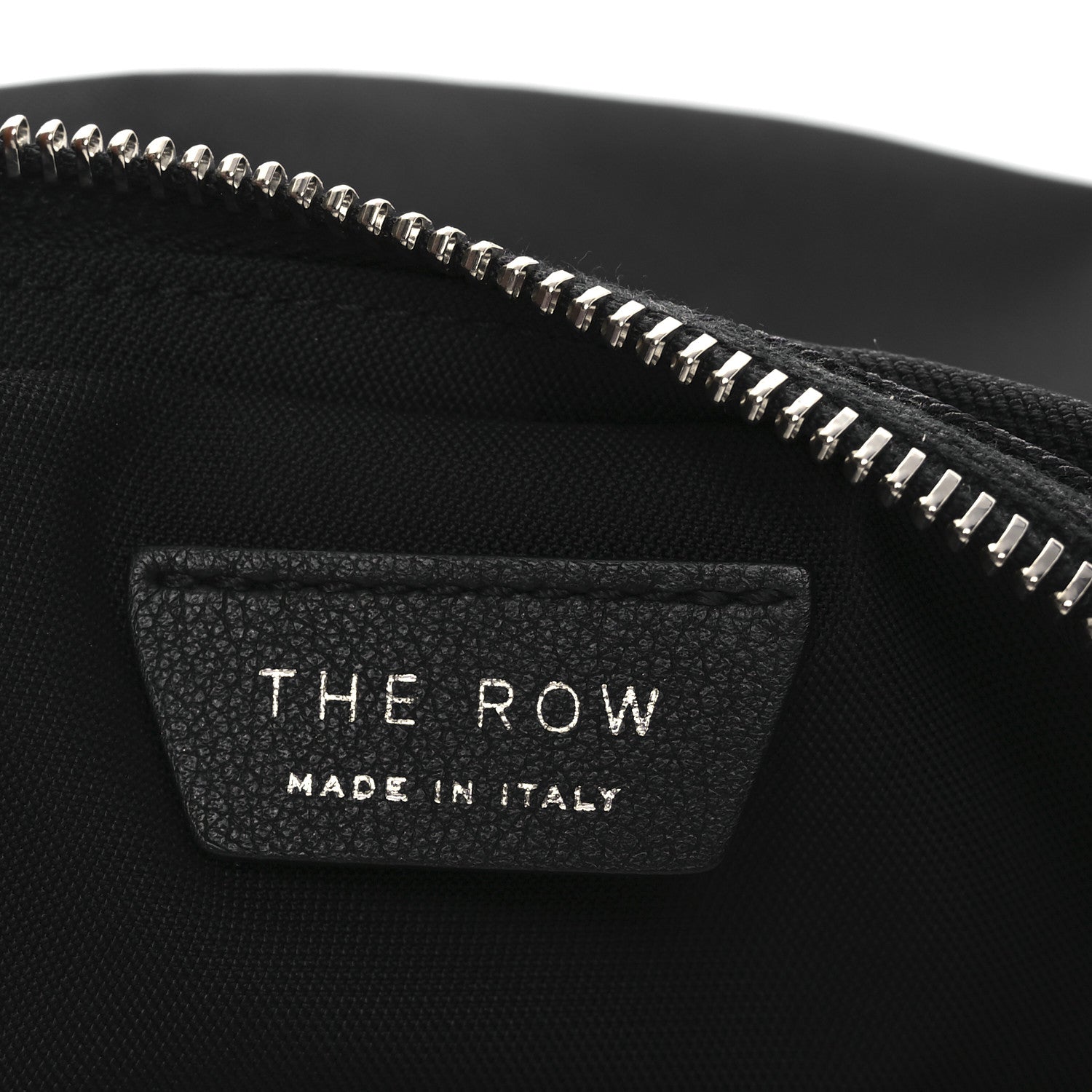 The Row Nylon Small Slouchy Banana Bag Black 6 of 11