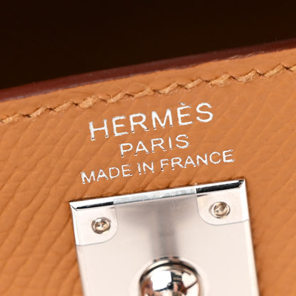 Hermes Epsom Kelly Sellier 25 Sesame 6 of 10
