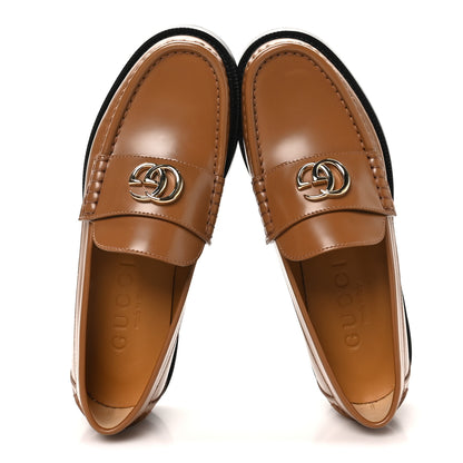 Gucci Millennial Ribot Womens GG Marmont Loafers 36 Luminous Wood 36 Luminous Wood 2 of 8