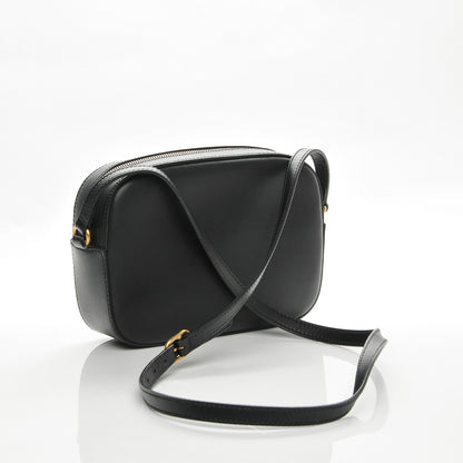 Gucci Calfskin Web Small Webby Bee Shoulder Bag Black 3 of 7