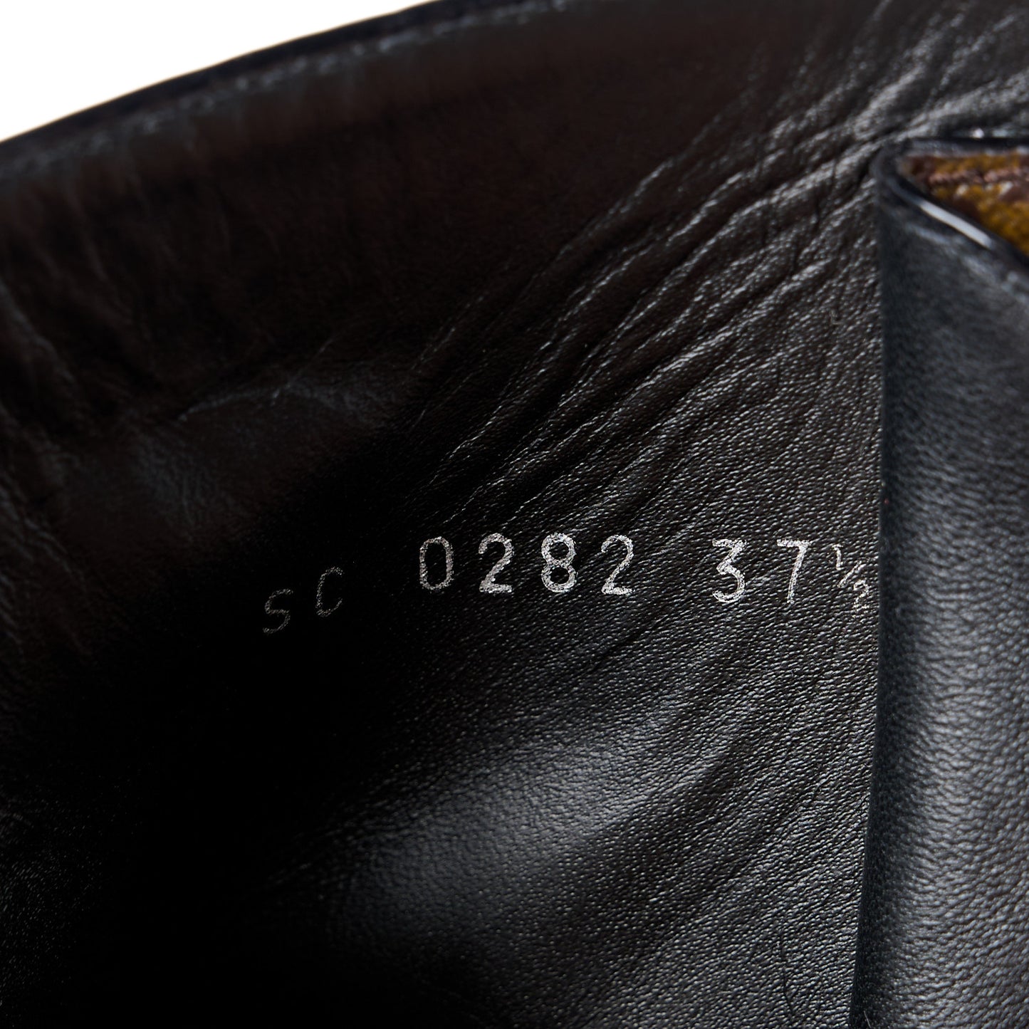 Calfskin Monogram Metropolis Flat Ranger Boots 37.5 Black