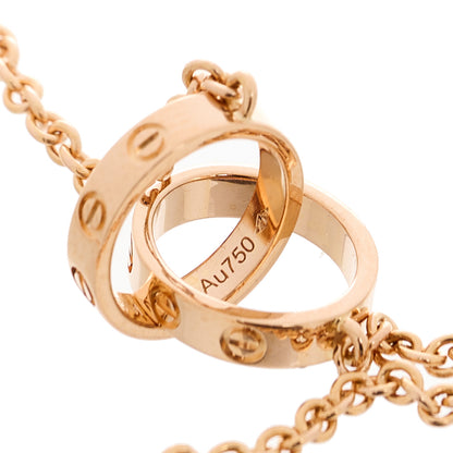 Cartier 18K Pink Gold Interlocking LOVE Bracelet 5 of 5