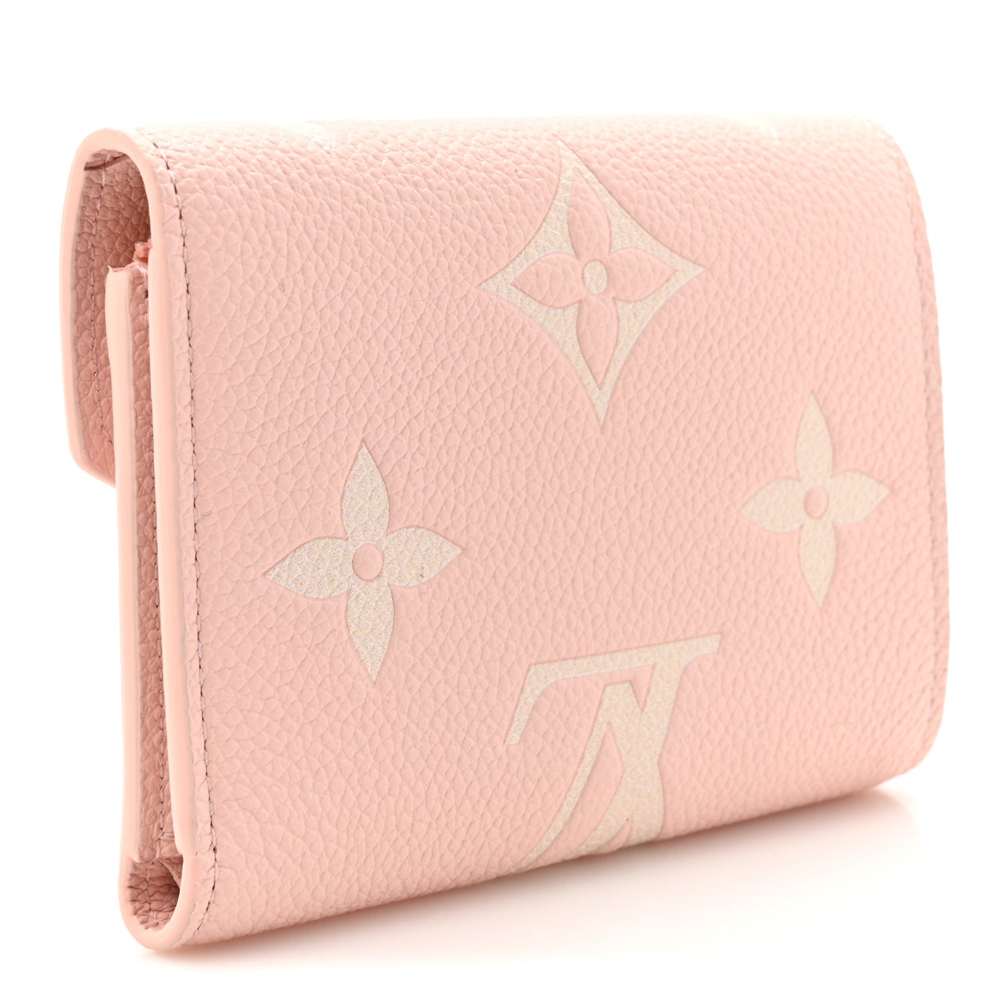 Empreinte Monogram Giant Victorine Wallet Rose Trianon Creme