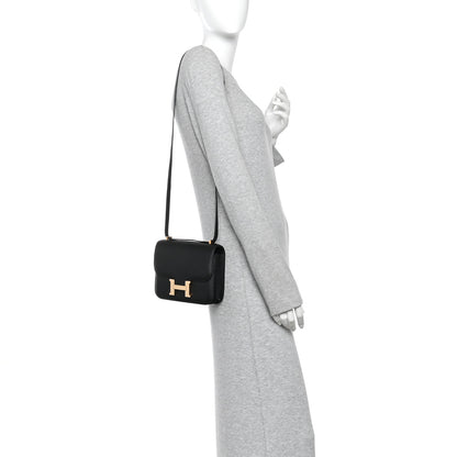 Hermes Epsom Constance 18 Black 2 of 10