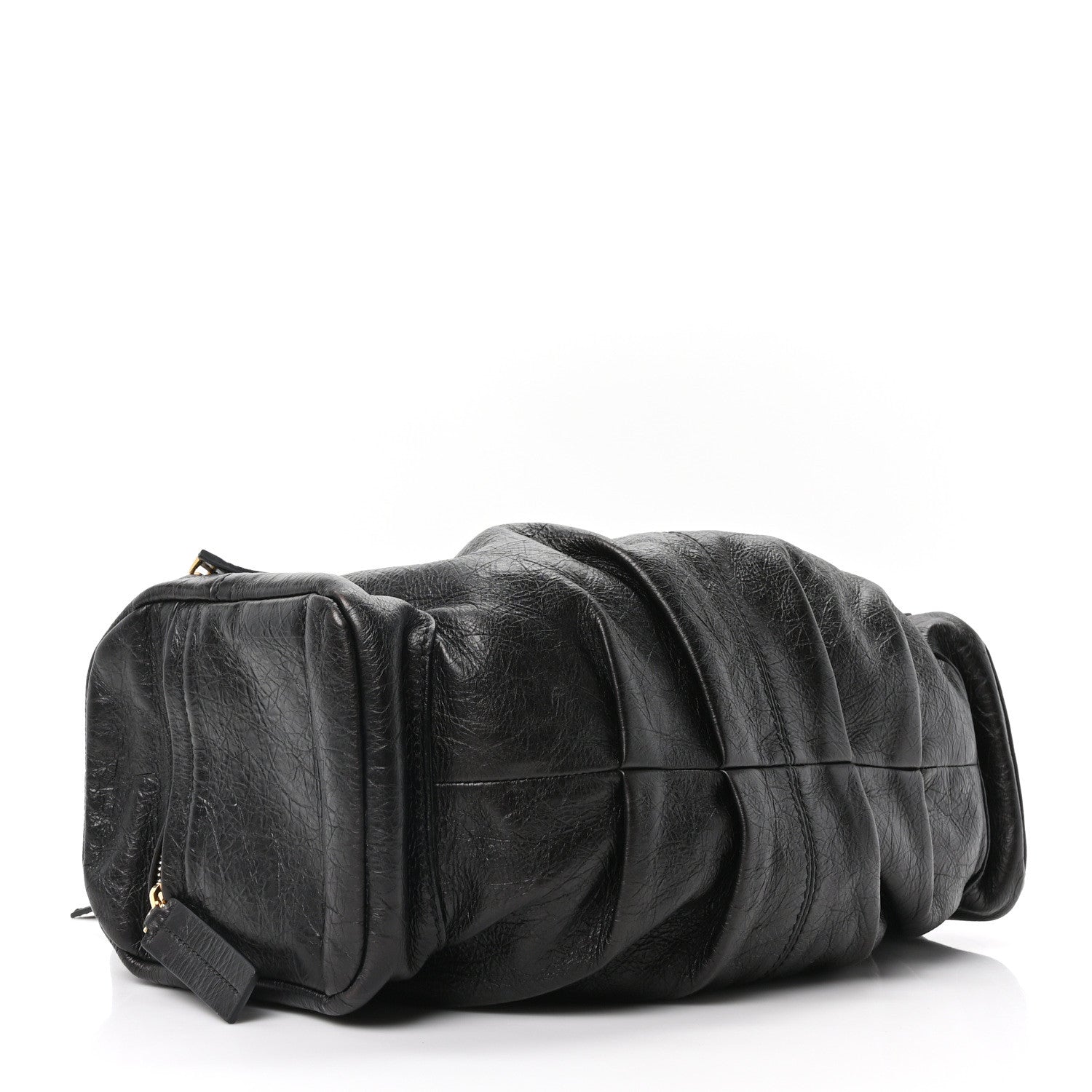 Christian Dior Crinkled Calfskin Large Grand Tour Multipocket Bag Black 4 of 10