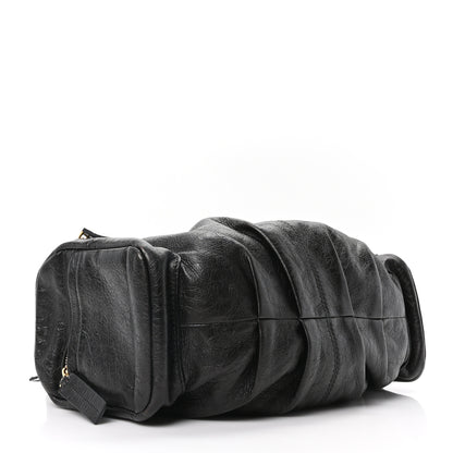 Christian Dior Crinkled Calfskin Large Grand Tour Multipocket Bag Black 4 of 10