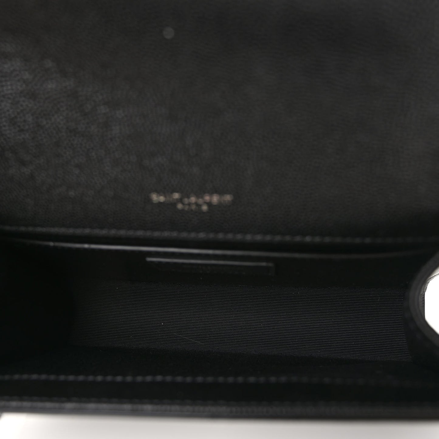 Grain De Poudre Small Monogram Monochrome Kate Satchel Black