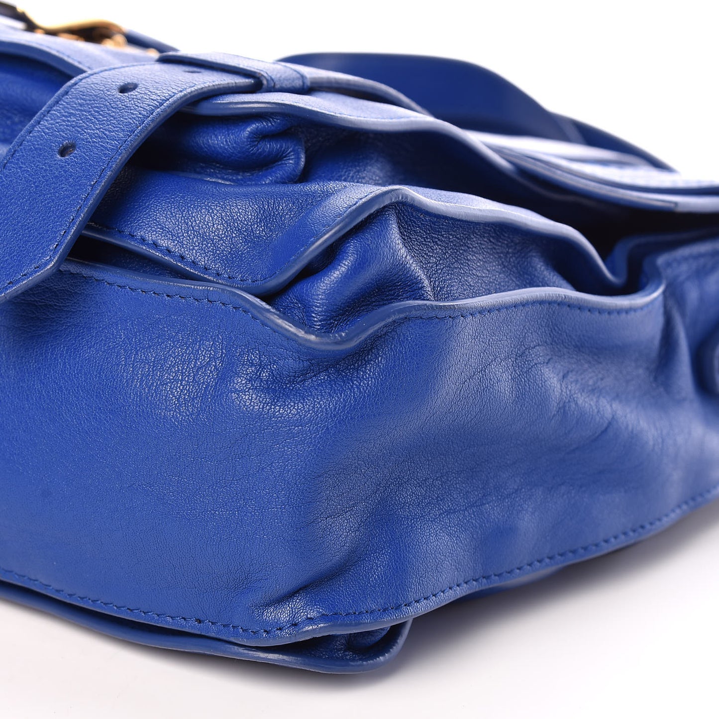 Lambskin Medium PS1 Satchel Royal Blue