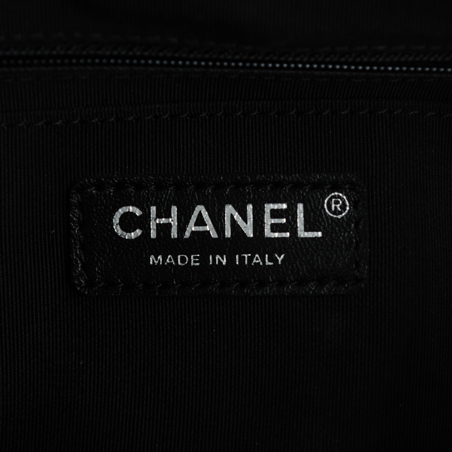Calfskin Chevron Quilted Small Urban Spirit Backpack Black