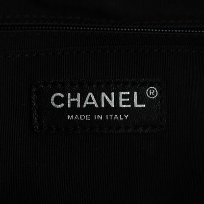 Chanel Calfskin Chevron Quilted Small Urban Spirit Backpack Black 7 of 8