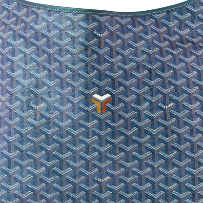 Goyard Iridescent Goyardine Boheme Hobo Pearly Blue 9 of 11