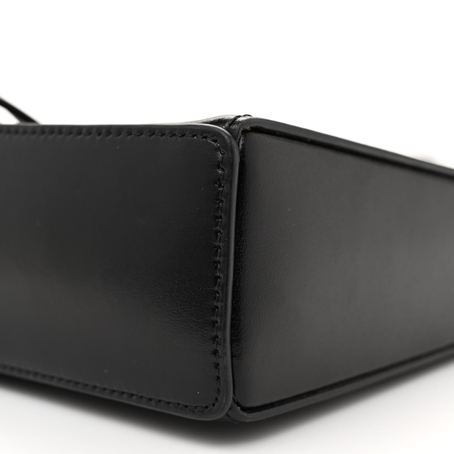Givenchy Box Calfskin Mini Cut Out Shoulder Bag Black 10 of 11