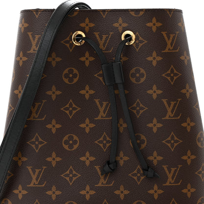 Louis Vuitton Monogram Neonoe MM Black 7 of 11