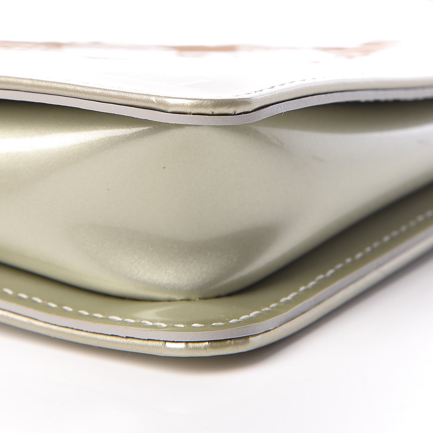 Louis Vuitton Vernis Lexington Pochette Silver 8 of 9