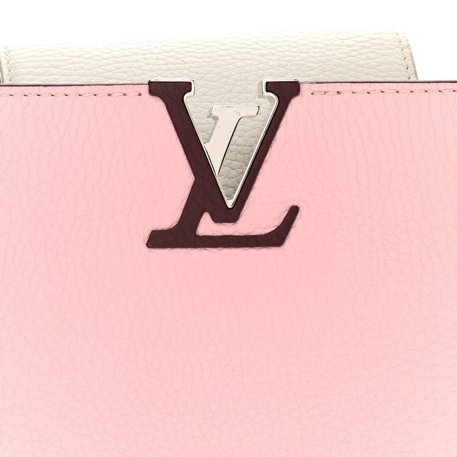 Louis Vuitton Taurillon Capucines BB Bubble Gum 7 of 11