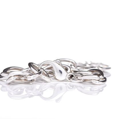 Tiffany Sterling Silver Filigree Heart Key Bracelet 5 of 5