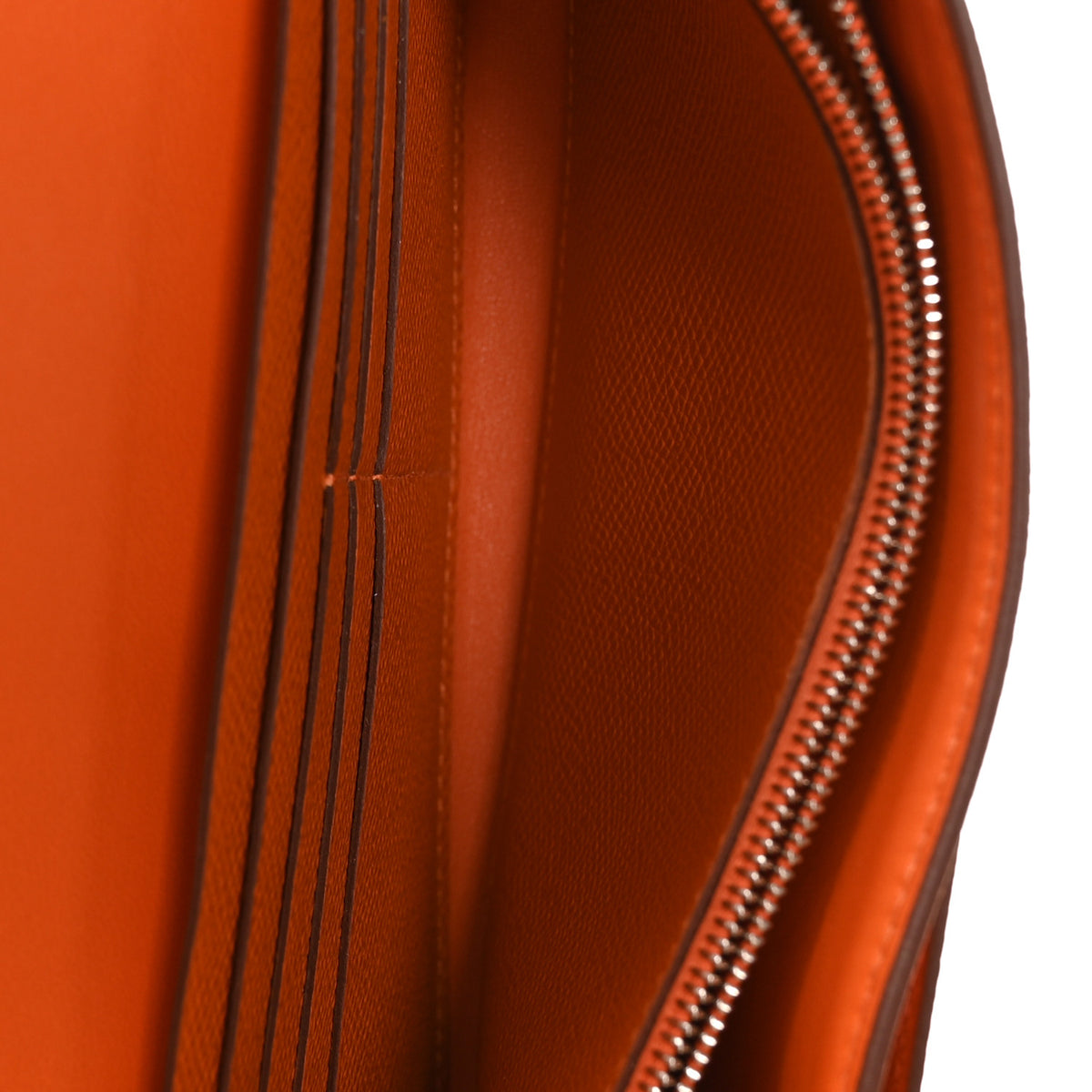 Hermes Epsom Constance Long Wallet To Go Wallet Orange 5 of 11