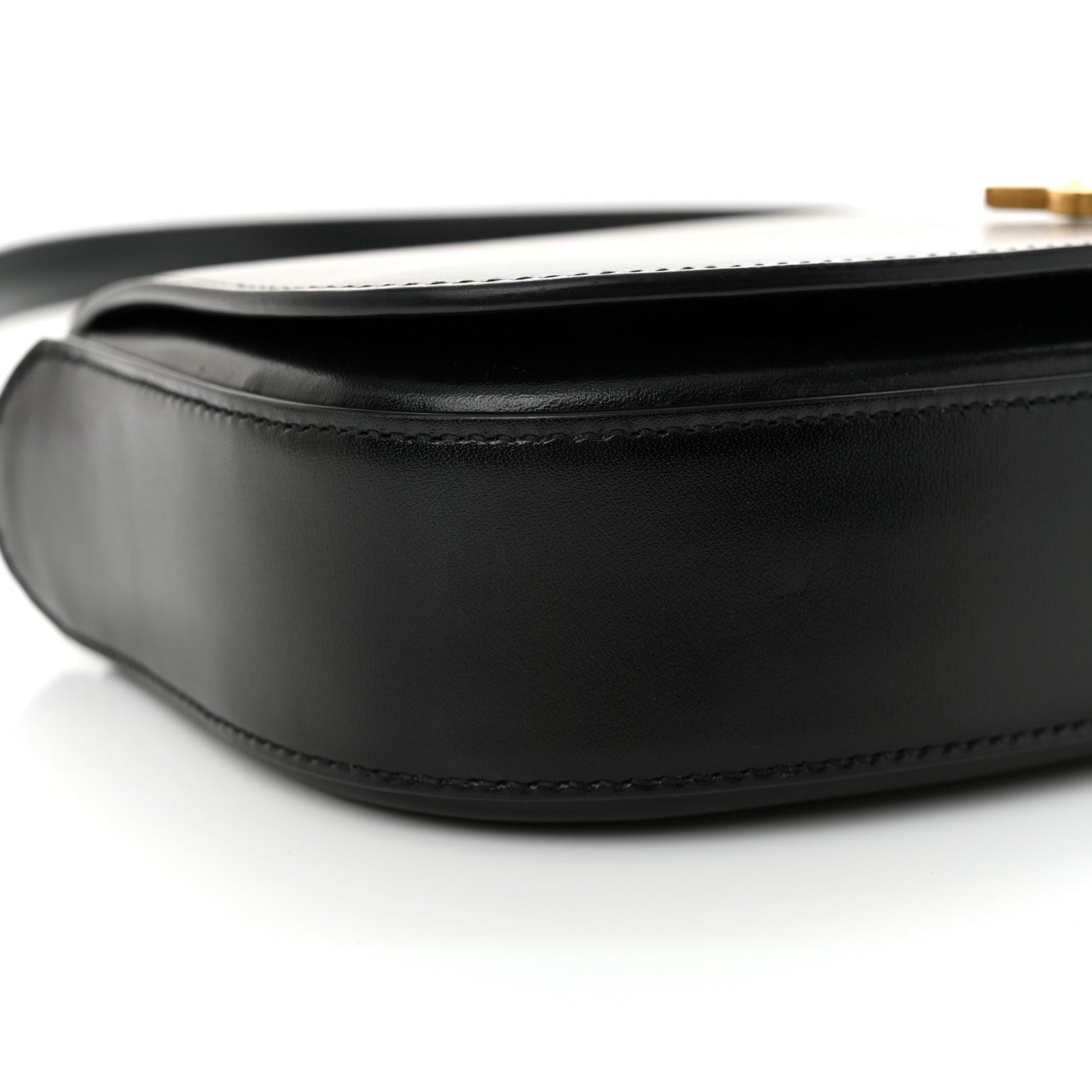 Saint Laurent Box Calfskin Mini Voltaire Shoulder Bag Black 9 of 13