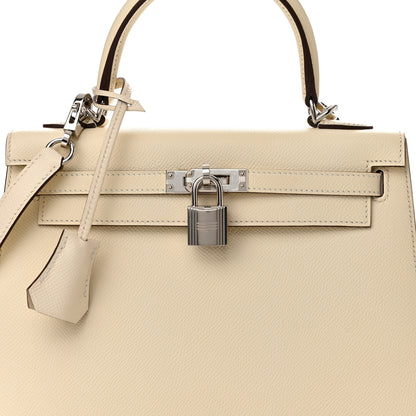 Hermes Epsom Kelly Sellier 25 Nata 9 of 11