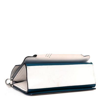 Givenchy Lambskin Perforated Small GV3 Shoulder Bag White 4 of 20