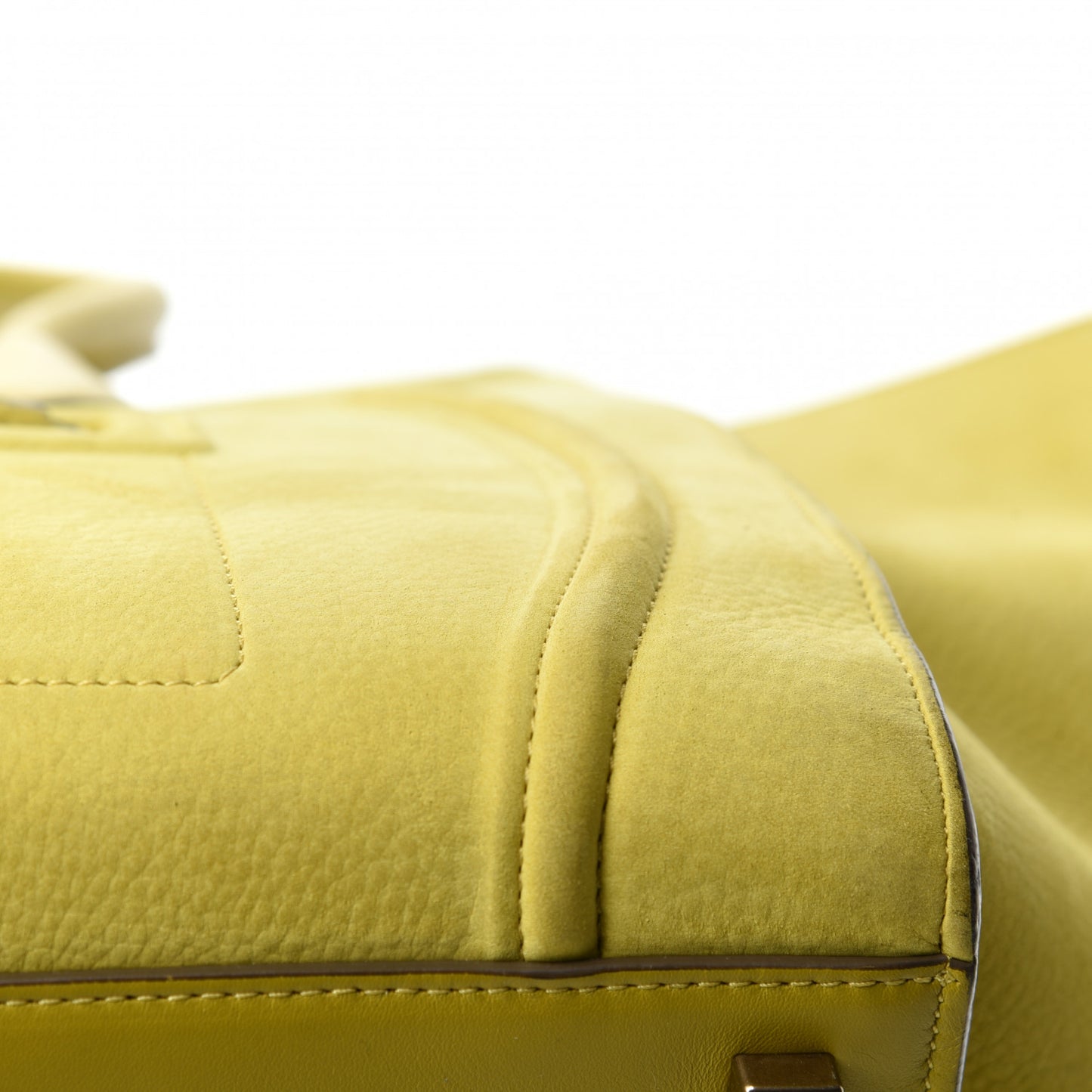 Nubuck Medium Phantom Luggage Chartreuse