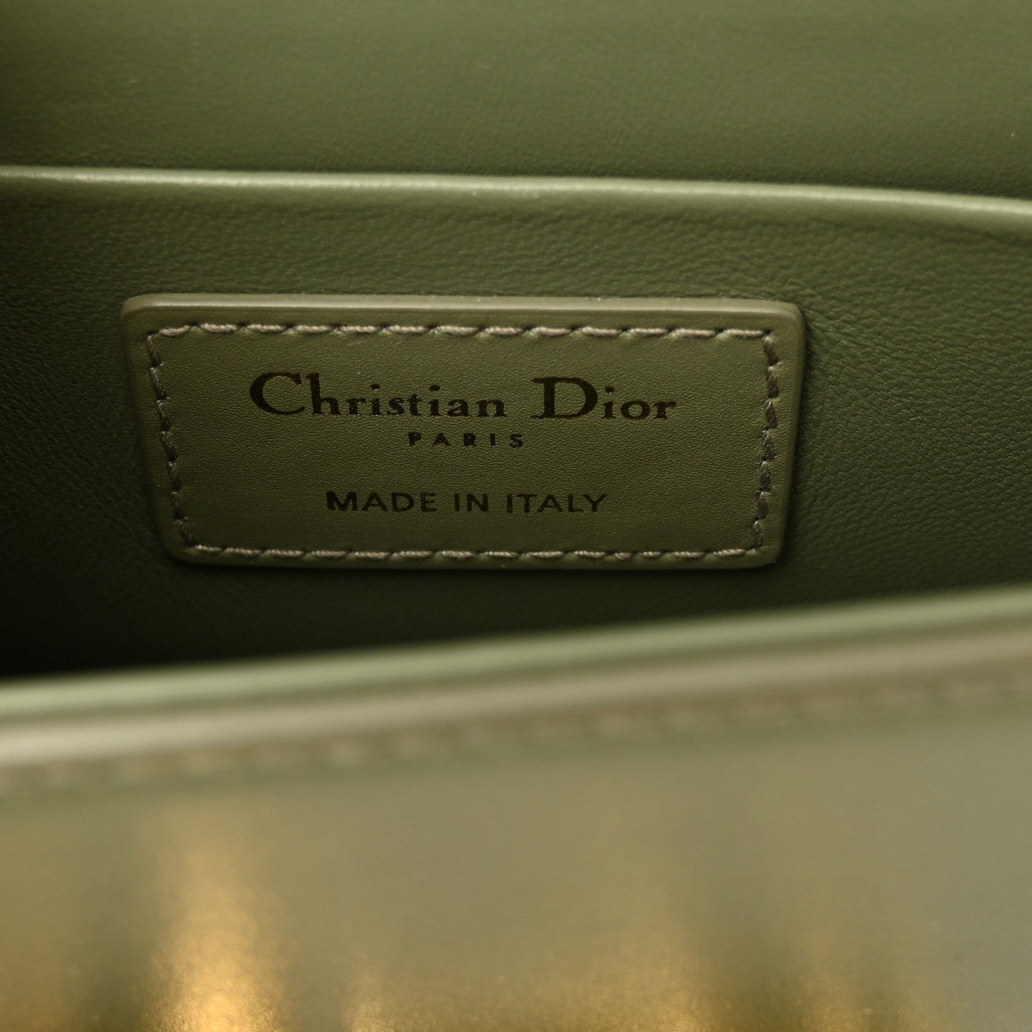 Christian Dior Box Calfskin 30 Montaigne Box Bag Mint Green 6 of 10