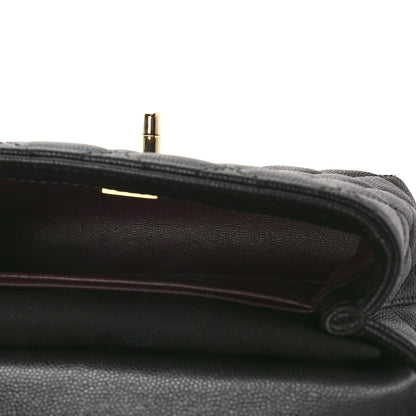 Chanel Caviar Quilted Extra Mini Coco Handle Flap Black 5 of 8
