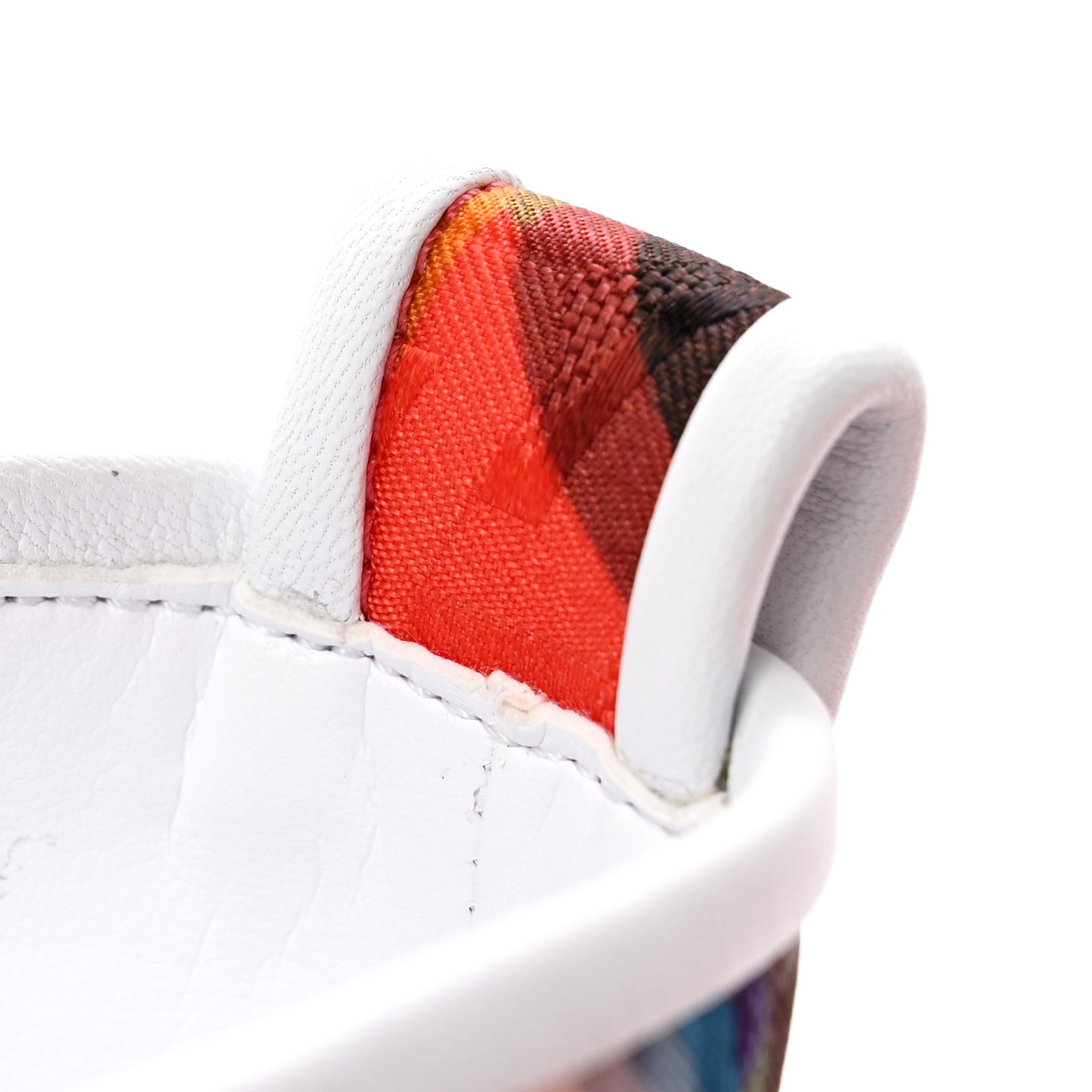 Canvas Nappa Mens Adolon High Top Sneakers 42.5 Multicolor