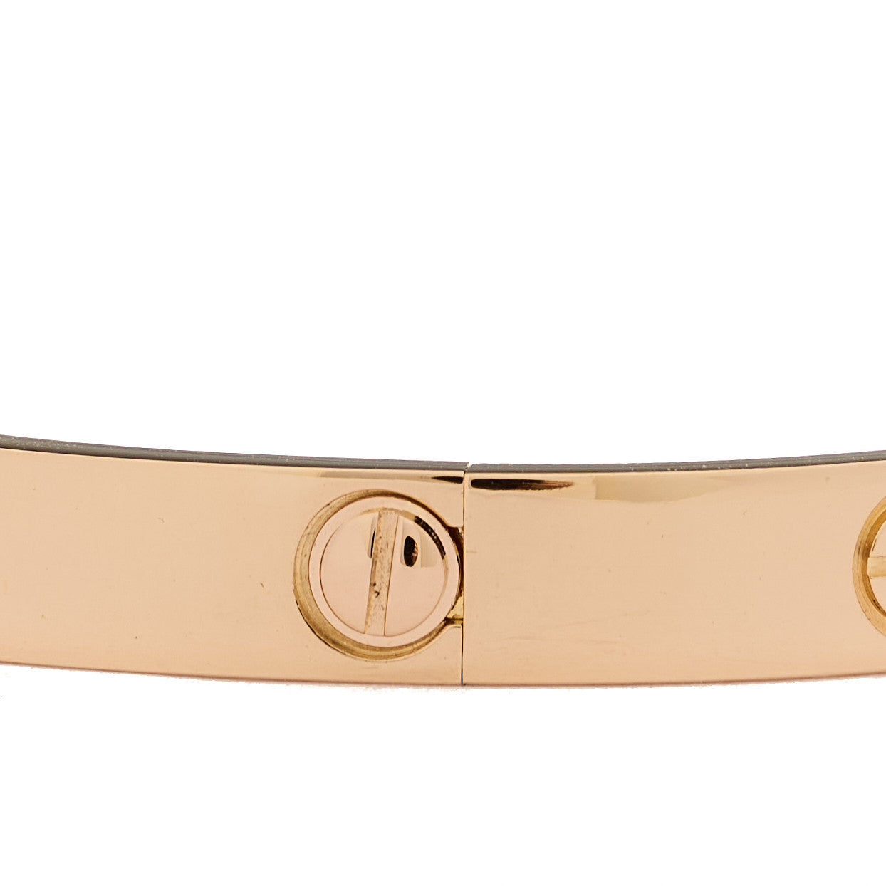 18K Pink Gold LOVE Bracelet 17