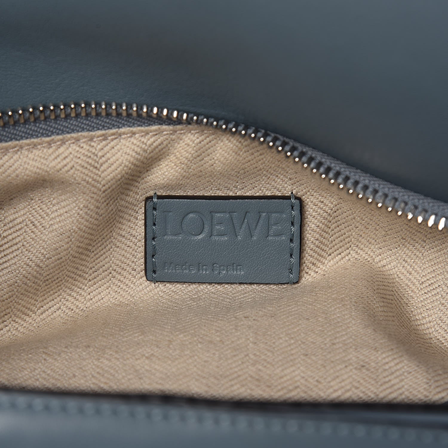 Loewe Calfskin Puzzle Bag Stone Blue 6 of 13