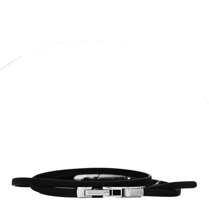 Gucci Stainless Steel Calfskin 14mm 6100L Wrap Quartz Watch Black 3 of 4