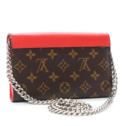 Louis Vuitton Monogram Tribal Mask Chain Wallet Rouge 3 of 10