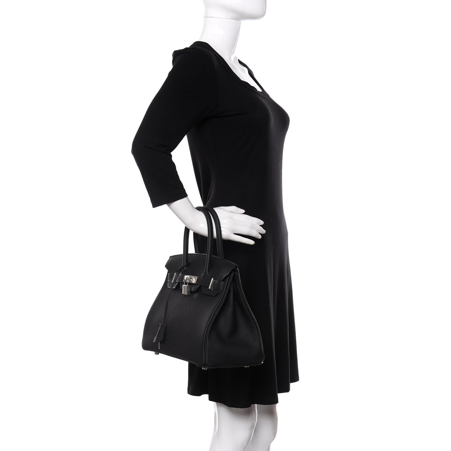 Togo Birkin 30 Black