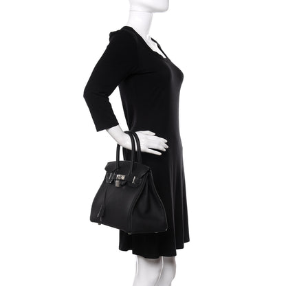 Hermes Togo Birkin 30 Black 2 of 11