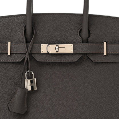 Hermes Togo Birkin 30 Etain 8 of 14