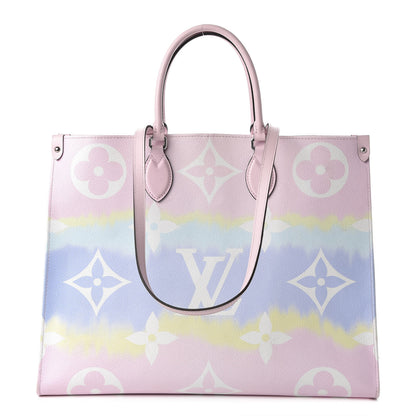 Louis Vuitton Monogram Escale Onthego GM Pastel 1 of 9