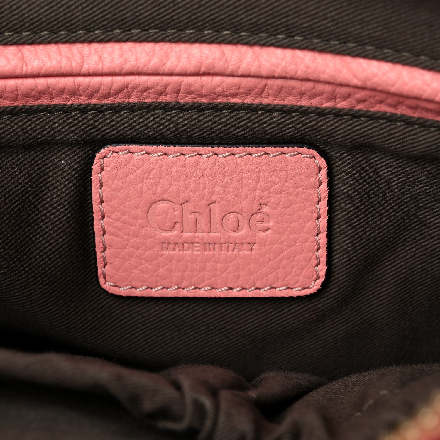 Chloe Calfskin Small Marcie Satchel Coral Pop 6 of 10