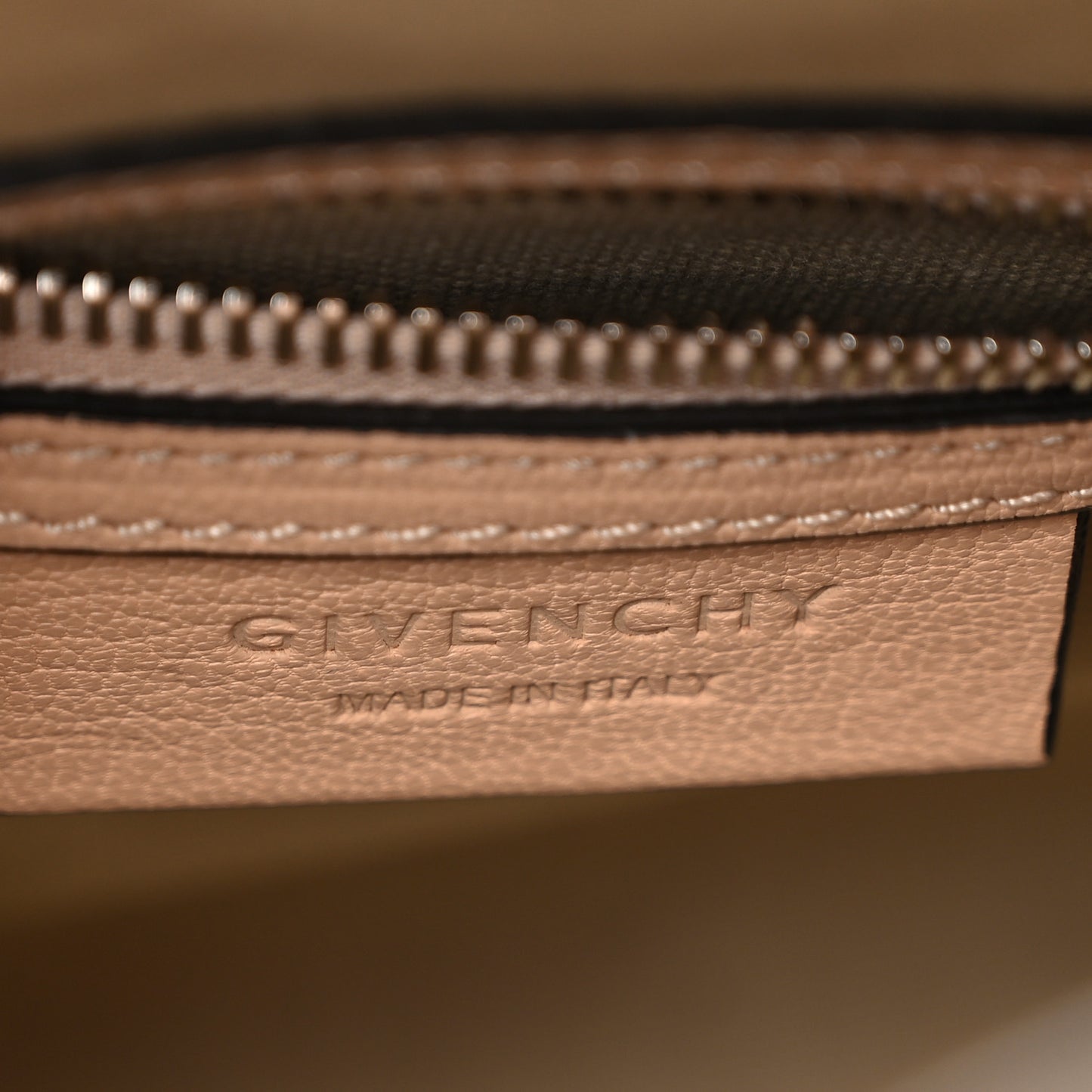 Sugar Goatskin Mini Antigona Powder