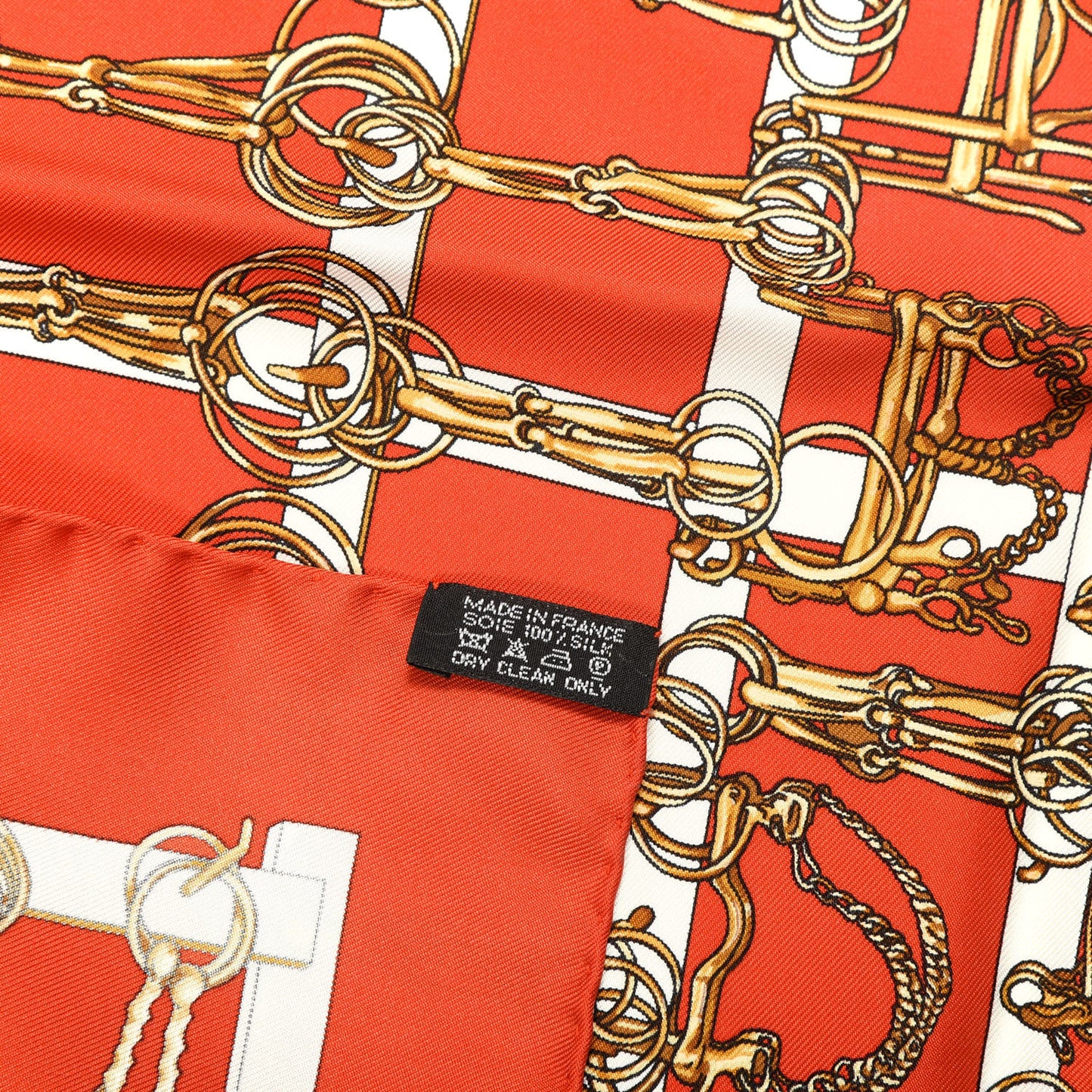 Silk Mors Et Filets Pocket Square