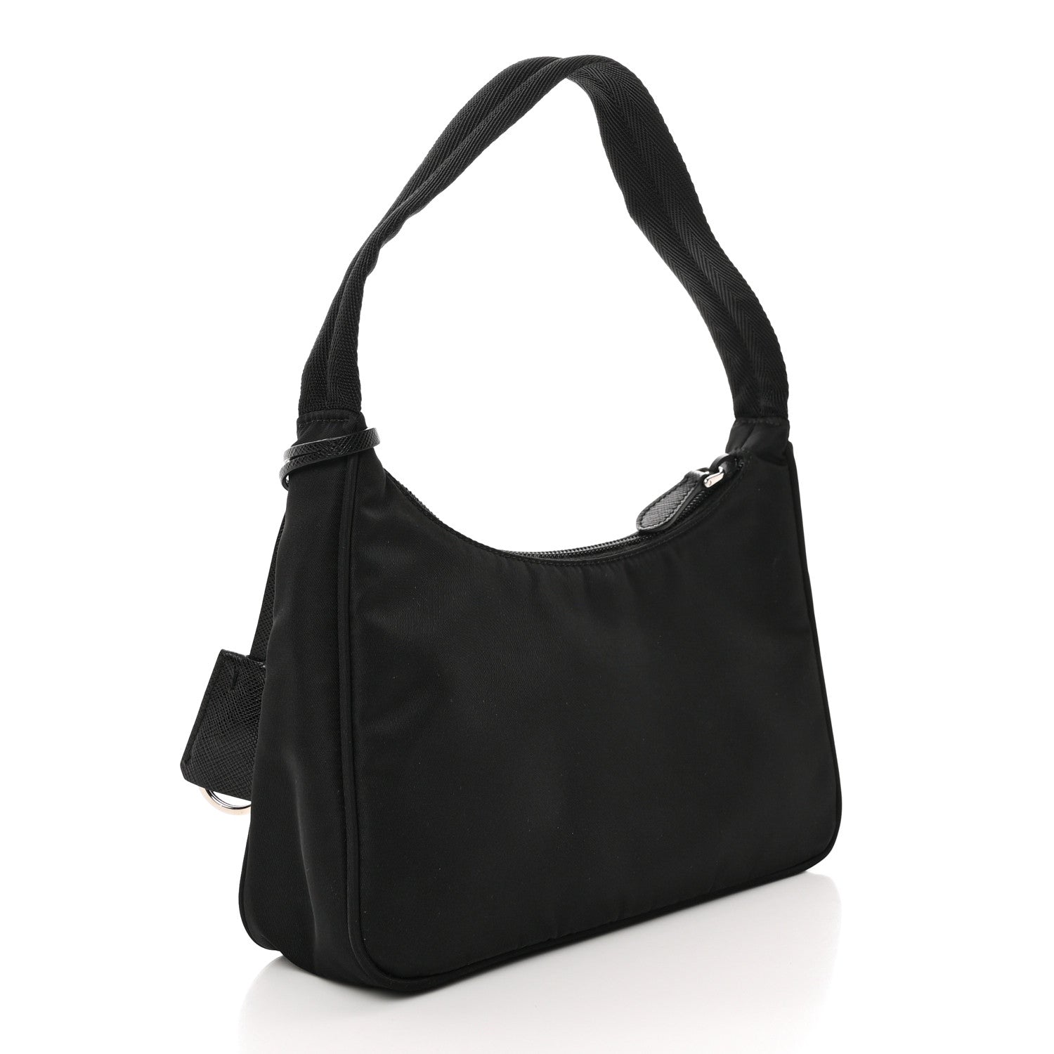 Prada Tessuto Nylon Mini Re-Edition 2000 Bag Black 3 of 14