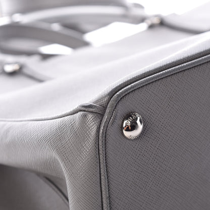 Prada Saffiano Medium Galleria Double Zip Tote Marmo 12 of 15