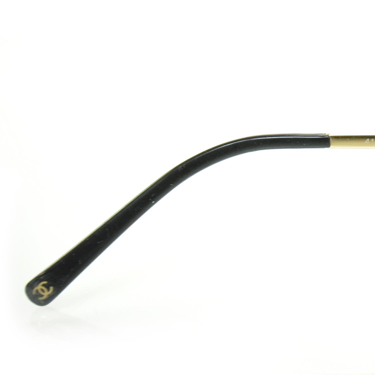 Chanel Camellia CC Sunglasses Brown 6 of 9