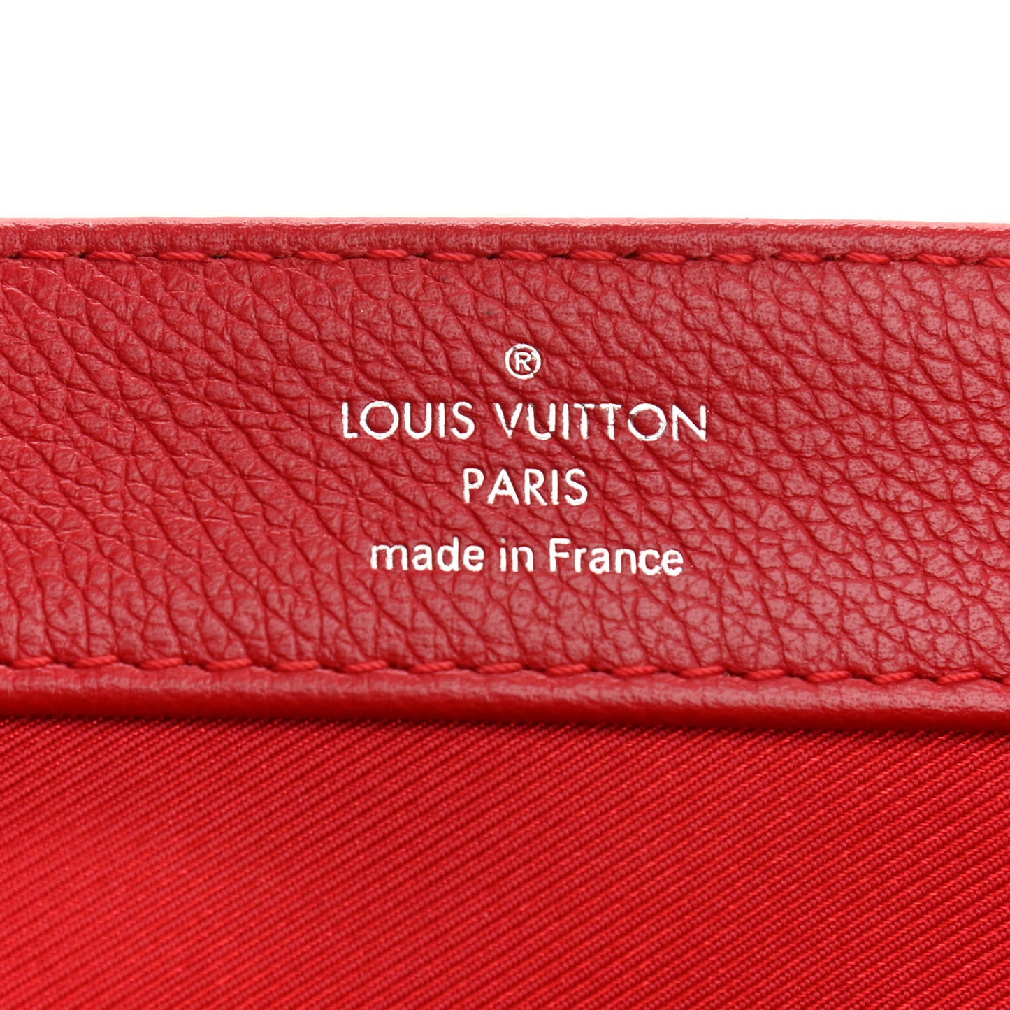 Calfskin Lockme II Chain Bag BB Rubis