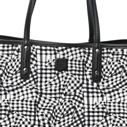 MCM Visetos Medium Project Reversible Shopper Tote Black 9 of 14
