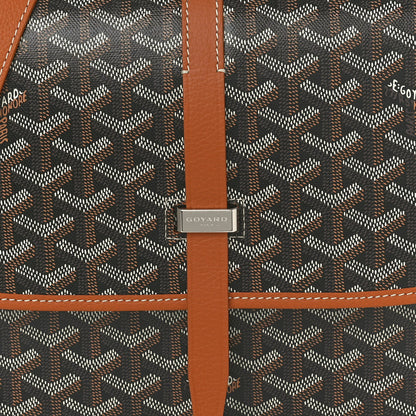 Goyard Goyardine Belvedere II MM Messenger Bag Black Gold 7 of 9
